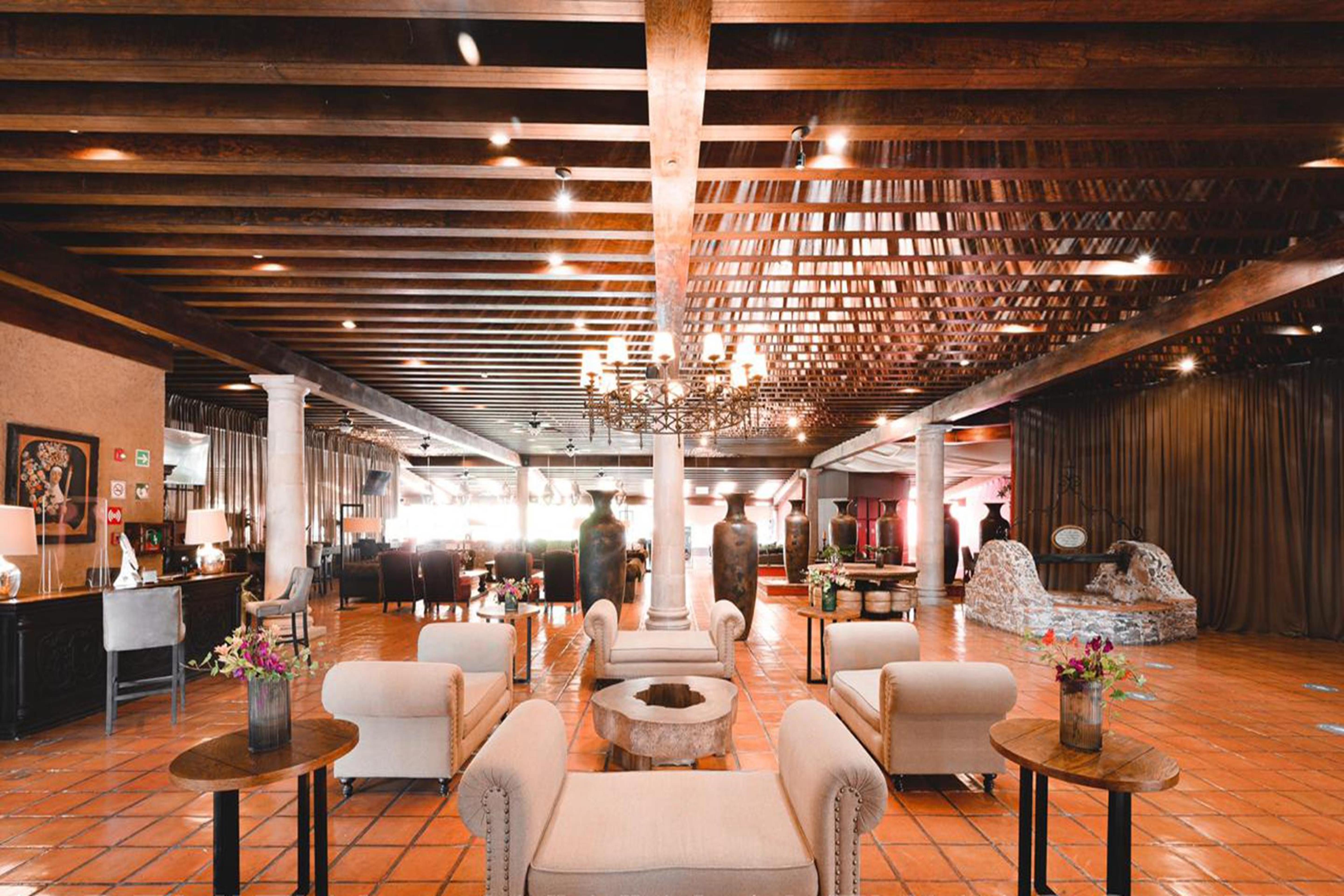 โรงแรมเรอัล เด มินาส ซานมิเกล เด อาเญนเด ภายนอก รูปภาพ Lobby